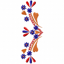 Flowers And Tree Embroidery Design 5 Flowers And Tree Embroidery Design 5